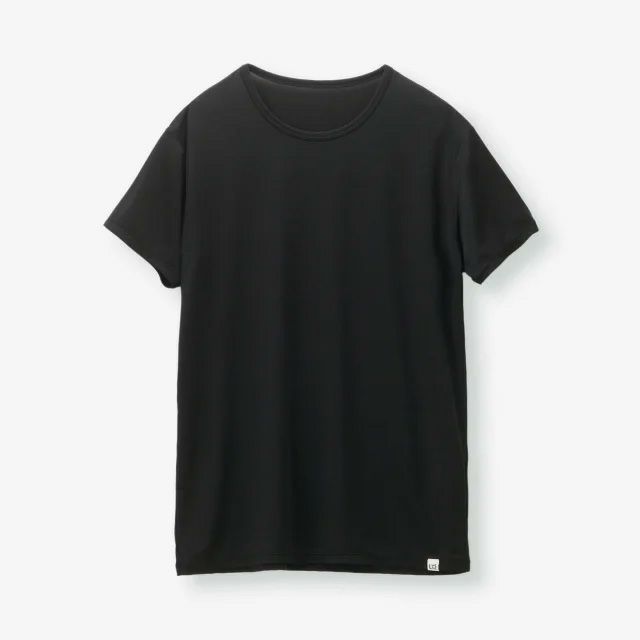 シルク メンズ 半袖インナー クルーネック 日本製