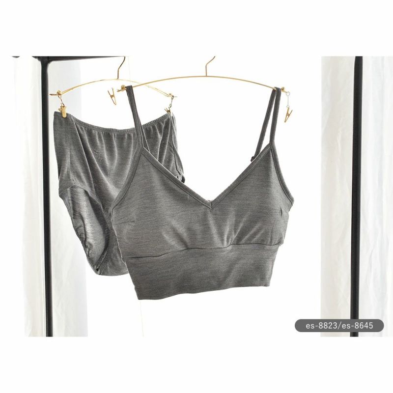 シルク ノンワイヤーブラ ストレッチ ソフトベア天竺 日本製