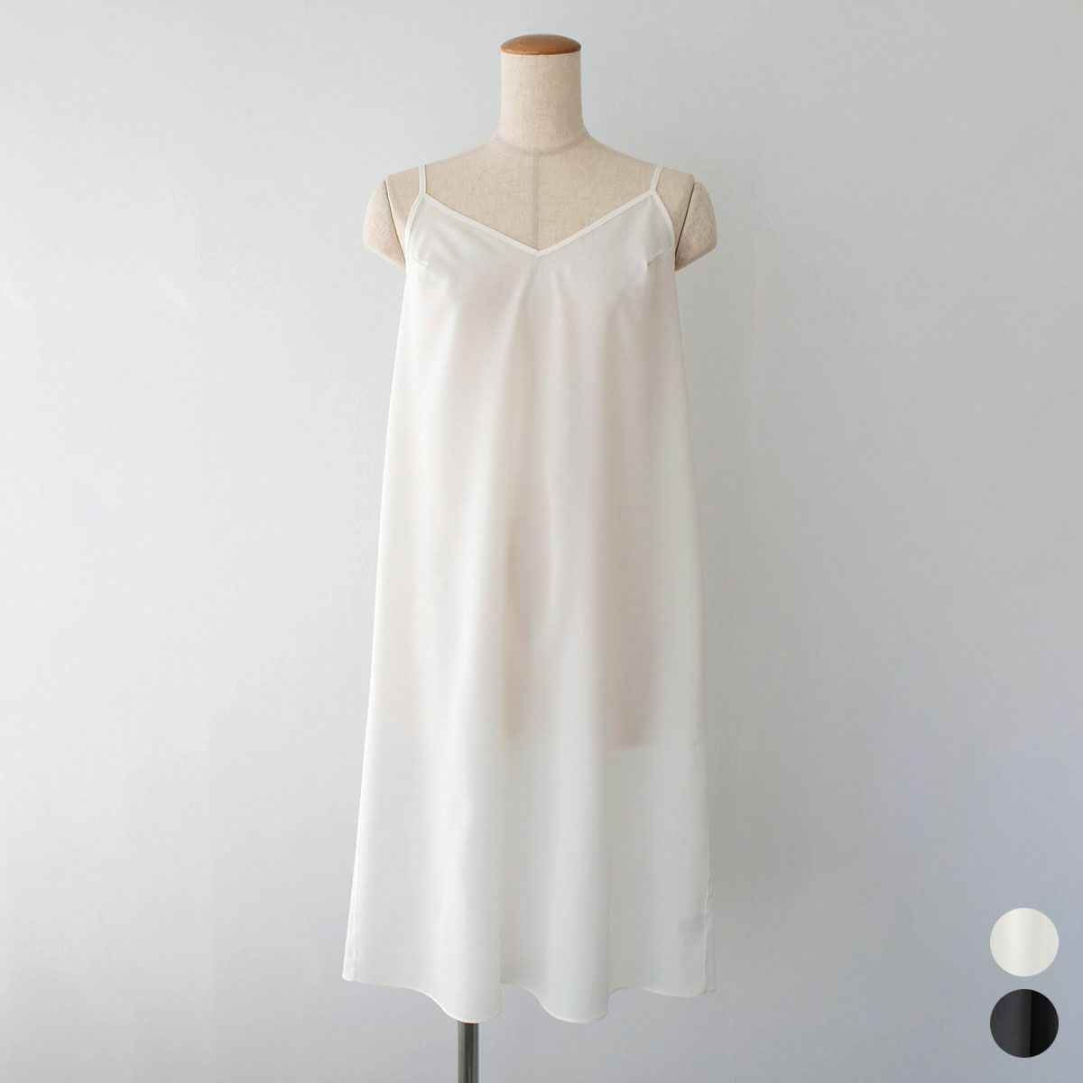  シルクデシン ストレッチ スリップ 日本製