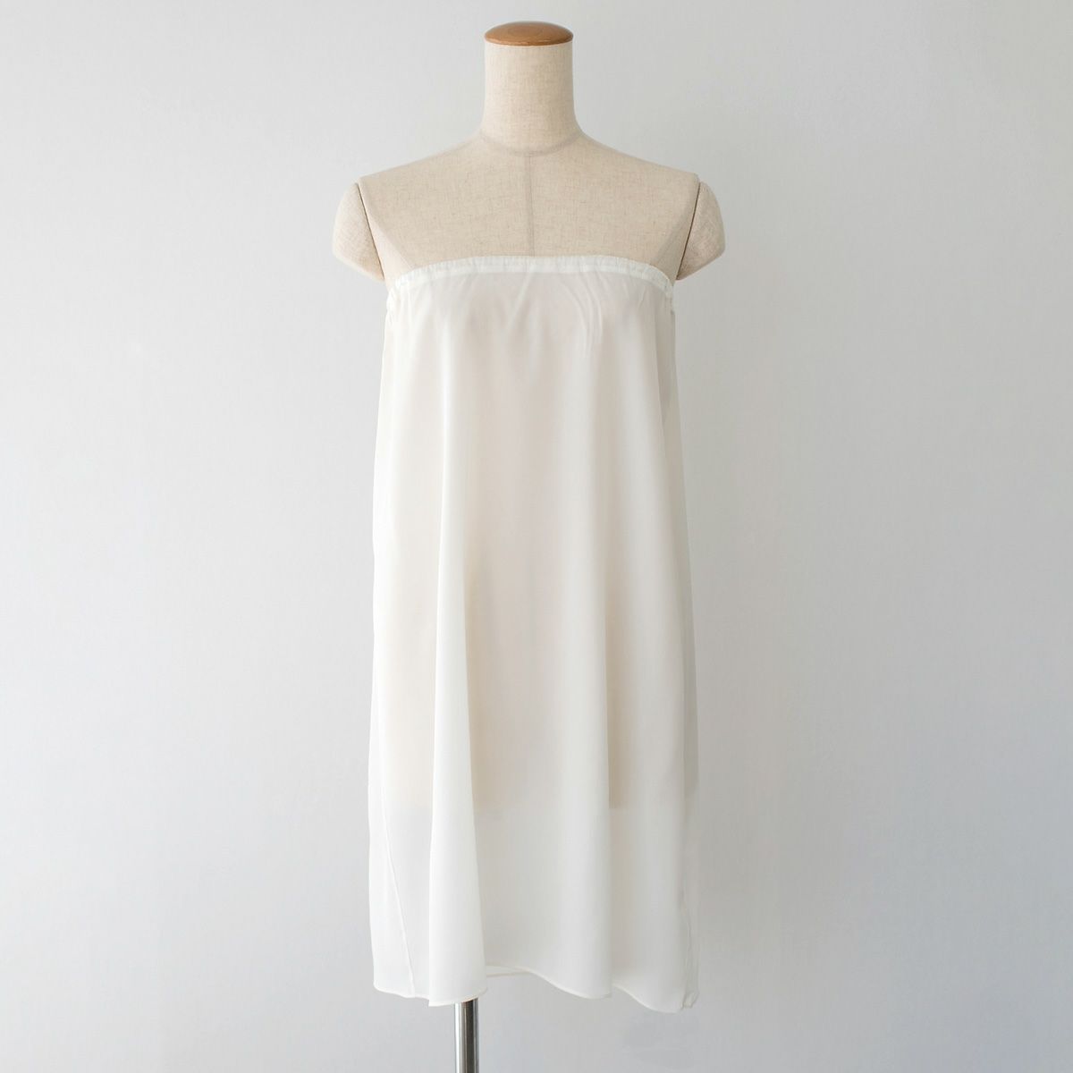 シルクデシン ストレッチ 2wayペチコート 日本製