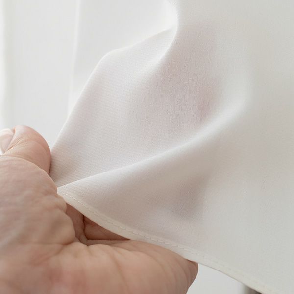 シルク クレープデシン ストレッチ タップパンツ 日本製