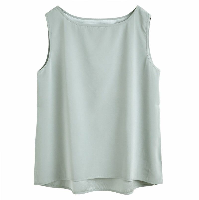  シルクサテンストレッチ タンクトップ
