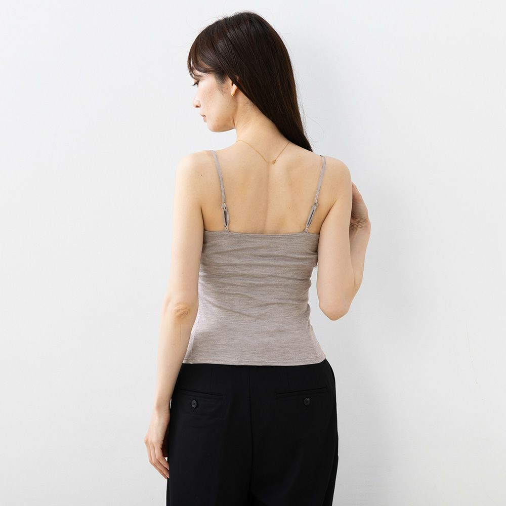 シルク ブラトップ ストレッチ ソフトベア天竺 日本製