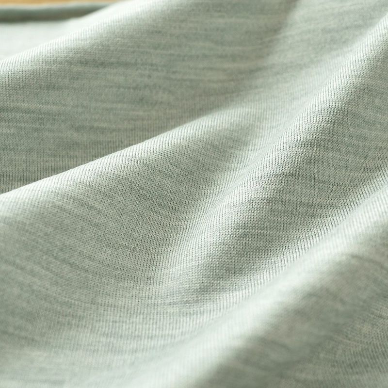 シルク100% ソフトジャージー パジャマ 上下セット フレンチ袖トップスとガウチョパンツ 日本製