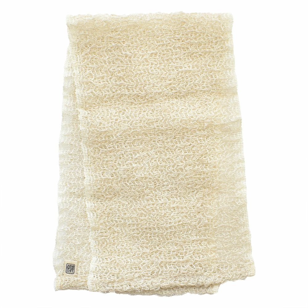 シルク100％タオル キビソ肌友だち輪奈85 日本製 《85cmロングタイプ》