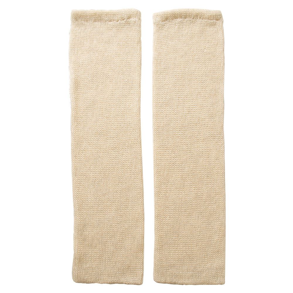 シルク レッグウォーマー 日本製 40cm ロングタイプ 肌側シルク 表側コットンの二重構造 男女兼用 