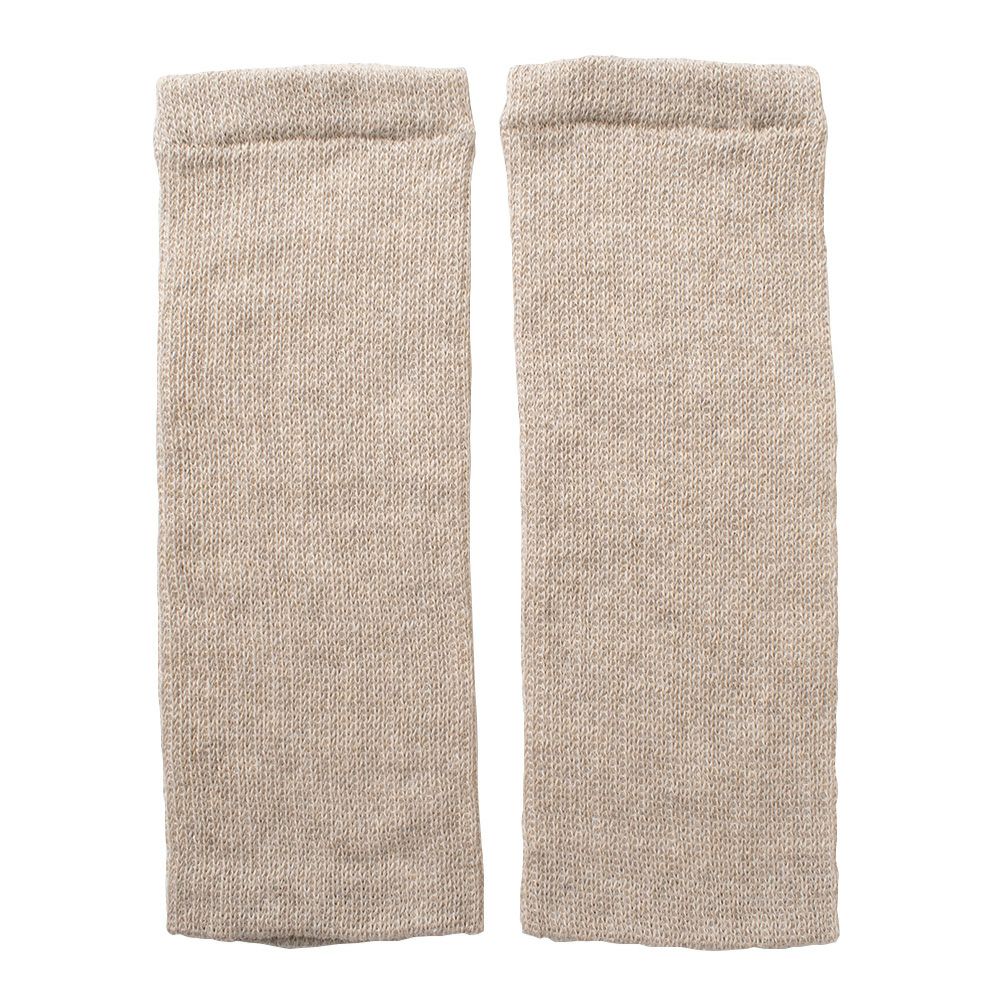 シルク レッグウォーマー 日本製 26cm ショートタイプ 肌側シルク 表側オーガニックコットンの二重構造 男女兼用