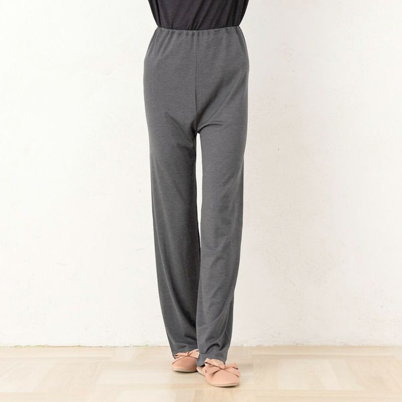 シルク ルームパンツ ストレッチ ソフトベア天竺 日本製 ウォッシャブル加工