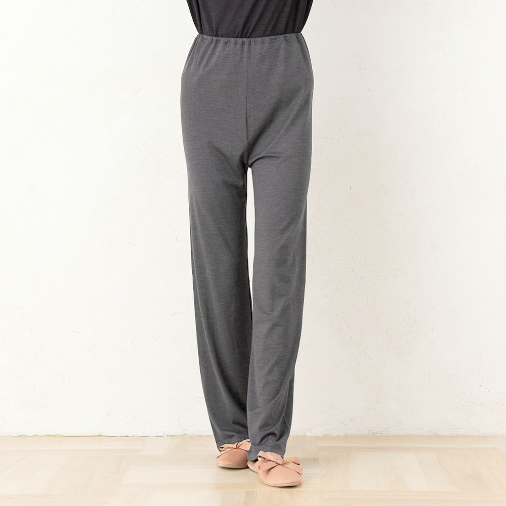 シルク ルームパンツ ストレッチ ソフトベア天竺 日本製 ウォッシャブル加工