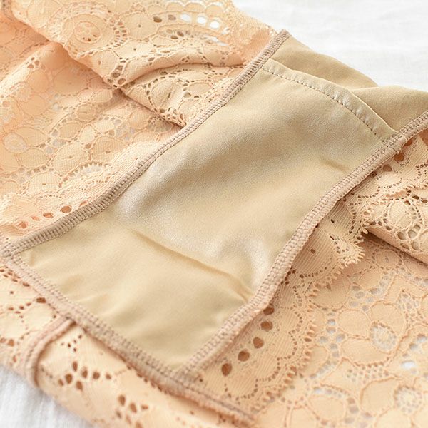  カップ裏シルクサテン ソフトブラ＆ショーツセット 日本製