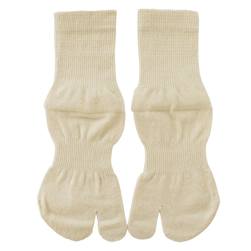 シルク たび型ソックス レディース