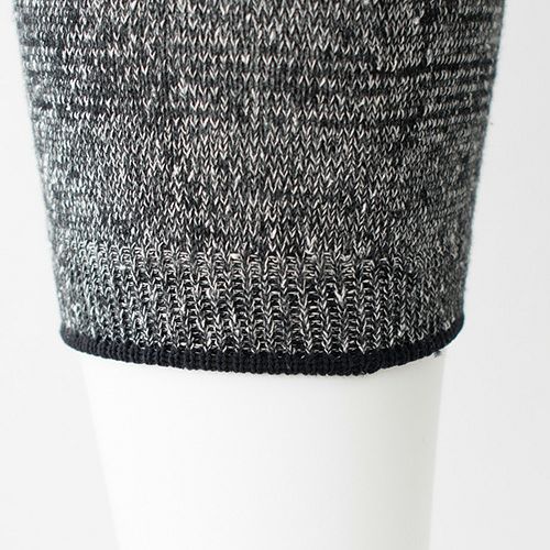 肌側シルク 表コットンリネン さらさらレギンス 日本製