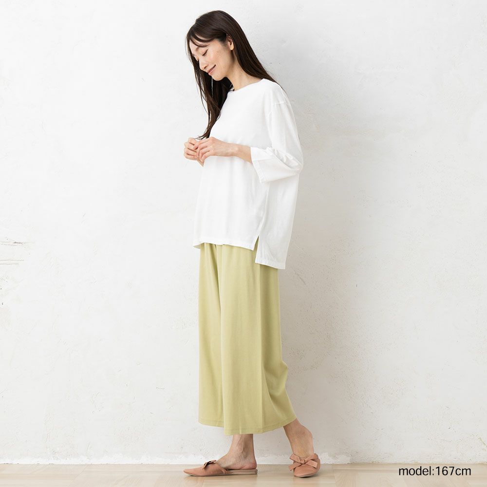 リラクシングウェア ガウチョパンツ 日本製