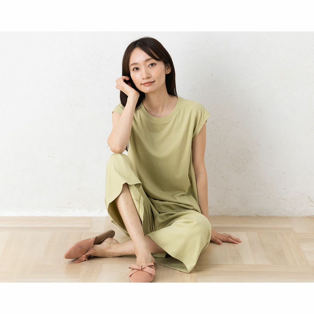 リラクシングウェア ガウチョパンツ 日本製