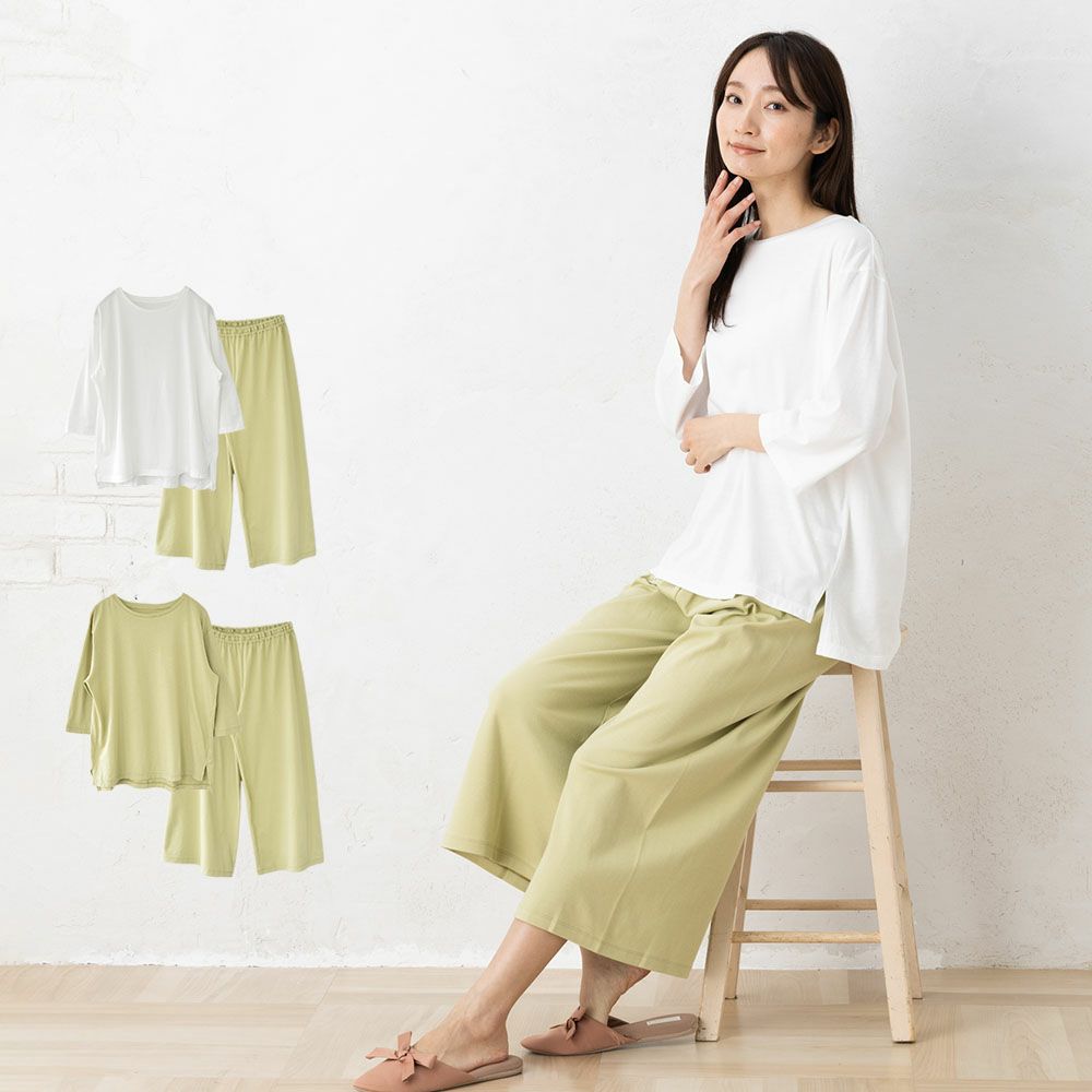  リラクシングウェア パジャマ上下セット 日本製