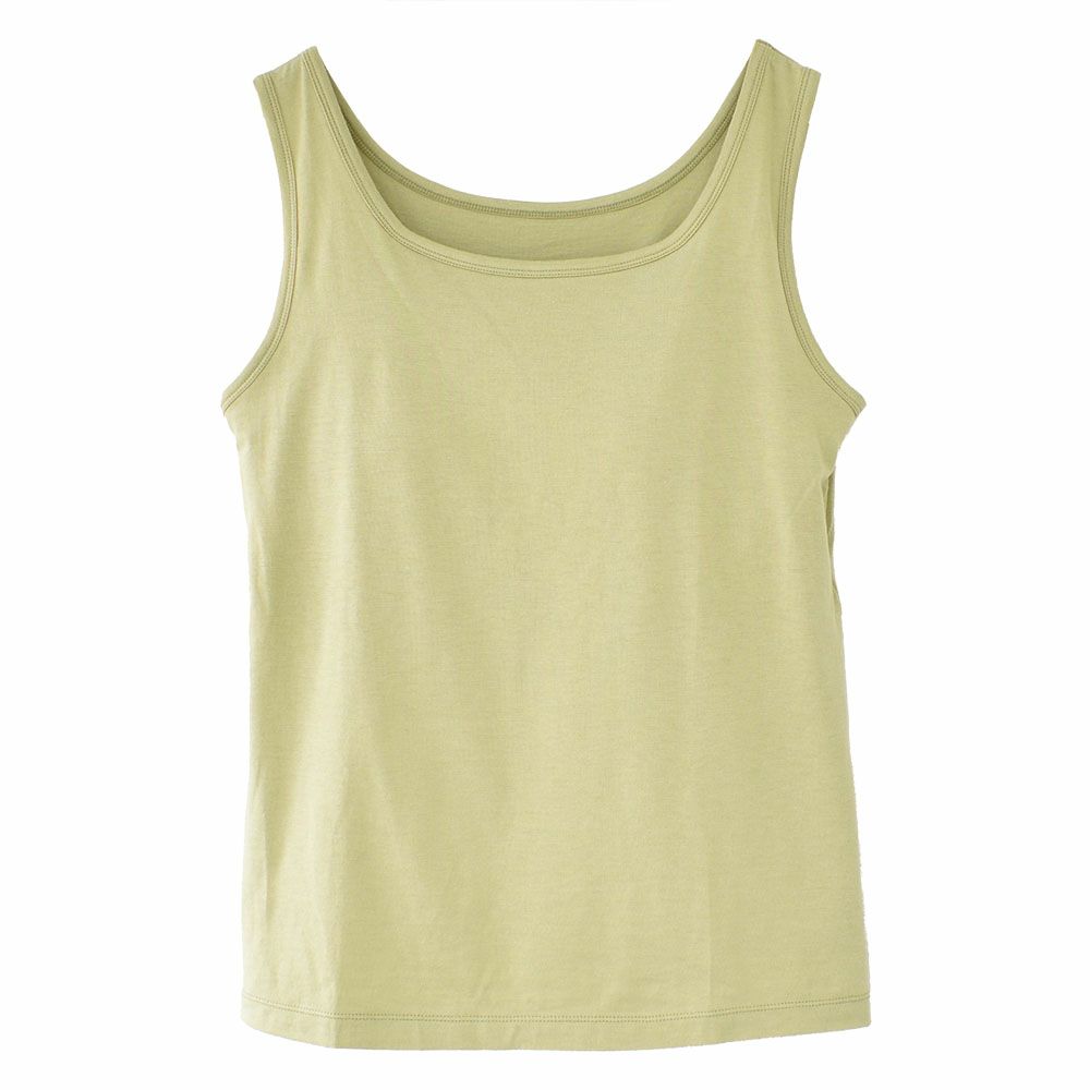 リラクシングウェア カップ付きタンクトップ 日本製