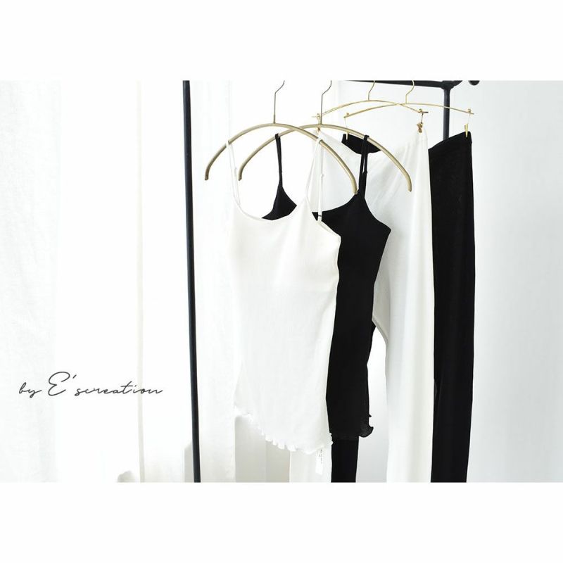 コットンシルク テレコ レギンス