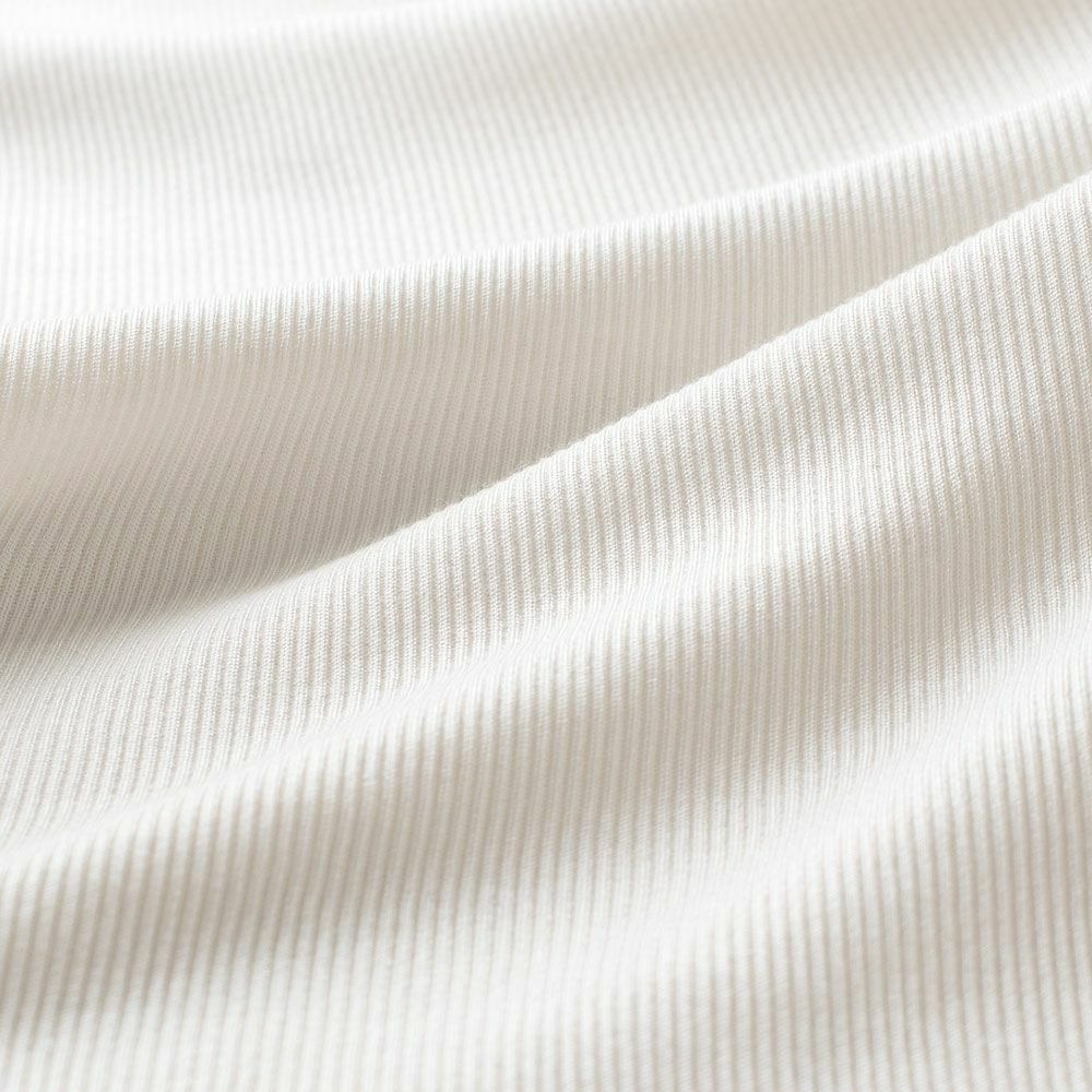 コットンシルク テレコ レギンス