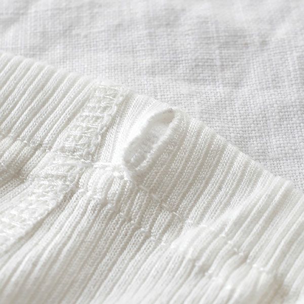 コットンシルク テレコ レギンス