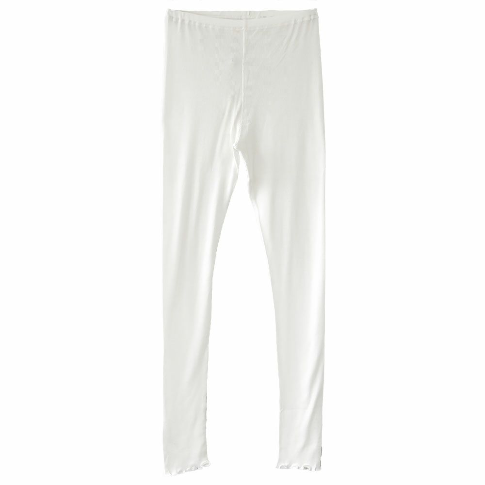 コットンシルク テレコ レギンス