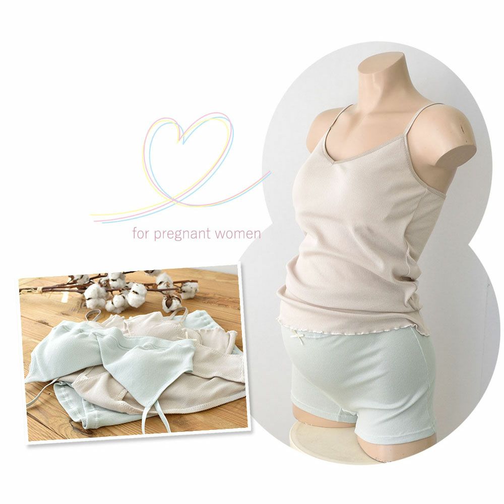 オーガニックコットン100% テレコ ノンワイヤーブラ 日本製 カップ裏シルク