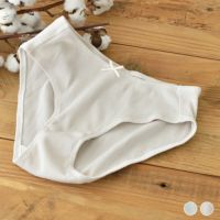 オーガニックコットン100% テレコ ショーツ サニタリー兼用 日本製 マチ裏シルク