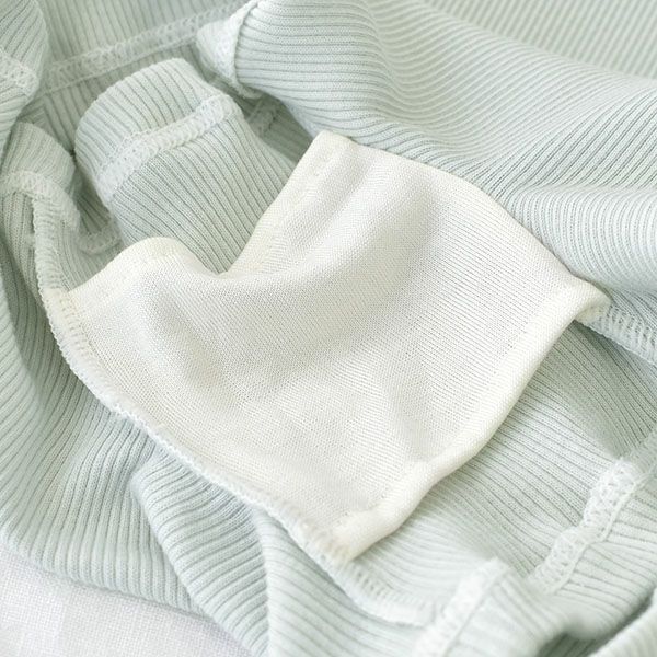 オーガニックコットン100％ テレコ ボクサーショーツ サニタリー兼用 日本製 マチ裏シルク