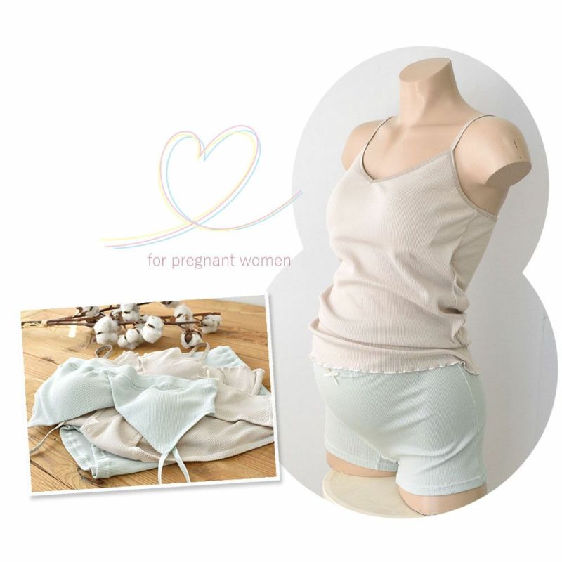 オーガニックコットン100％ テレコ ボクサーショーツ サニタリー兼用 日本製 マチ裏シルク