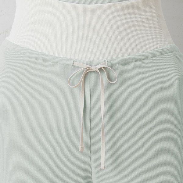  オーガニックコットン100％ テレコ シルクカップ付きパジャマ 上下セット 日本製