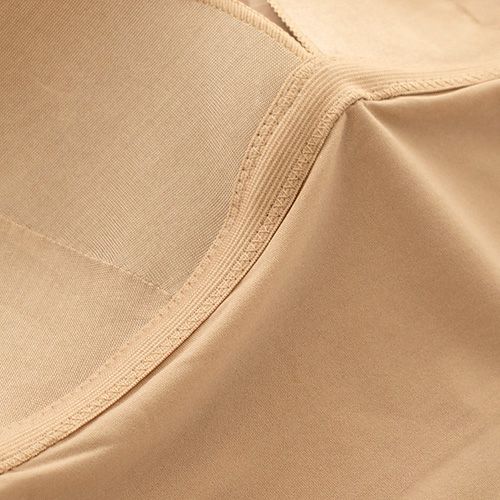 ◇カップ裏シルク バッククロス ノンワイヤーブラ レディース