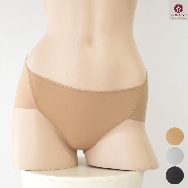 ◇マチ裏シルク スタンダードショーツ レディース