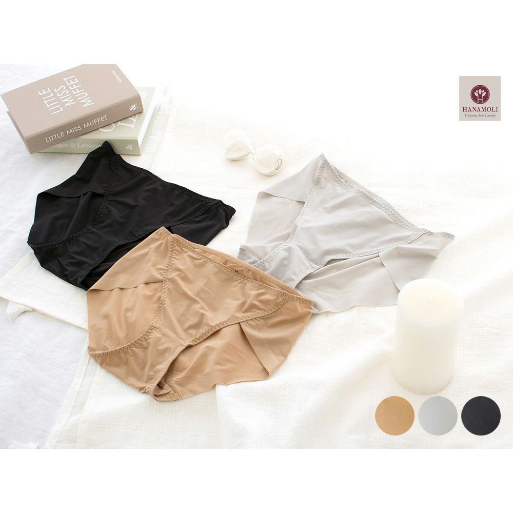 ◇マチ裏シルク スタンダードショーツ レディース