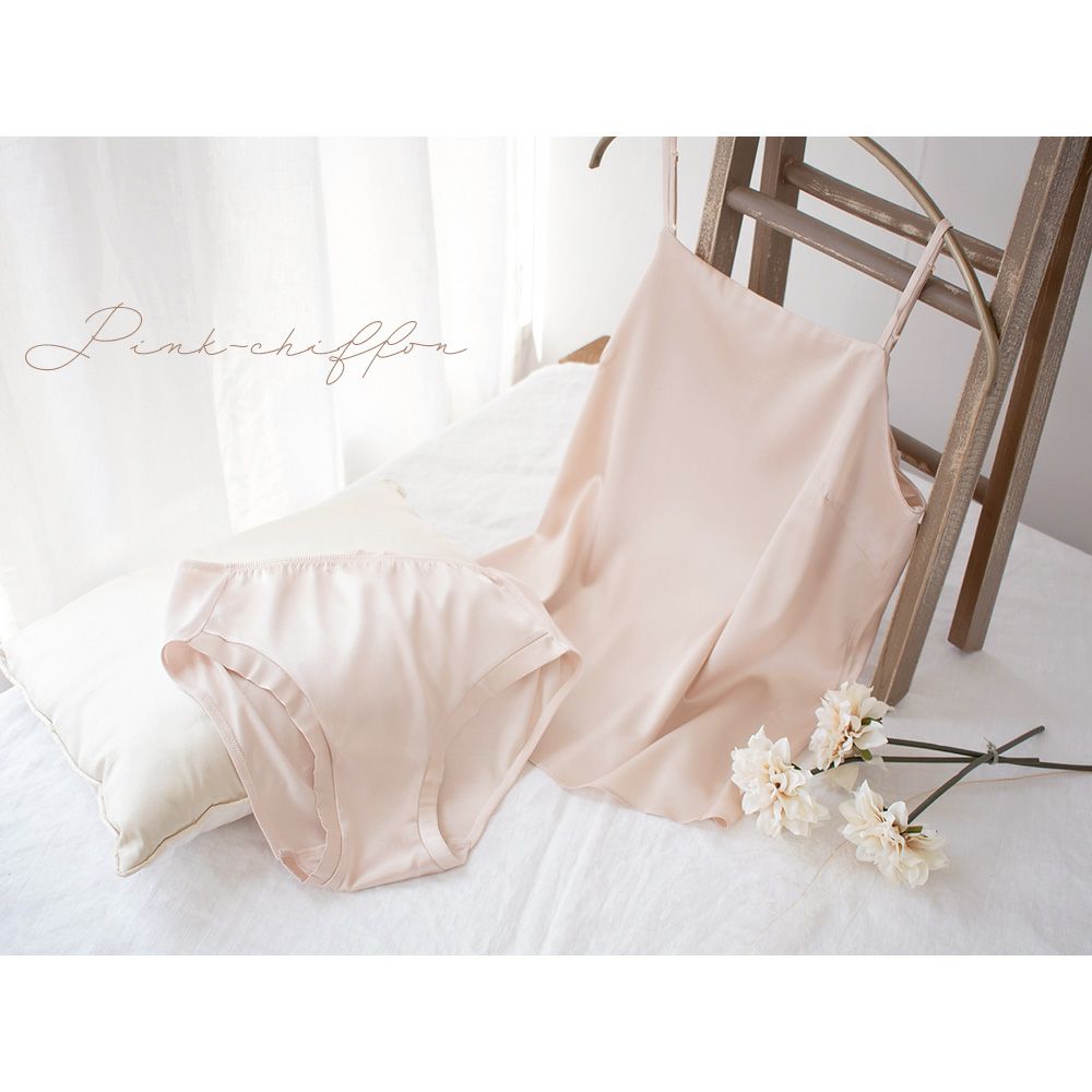 シルクサテン＆シルク絹紡糸 スタンダードショーツ 日本製