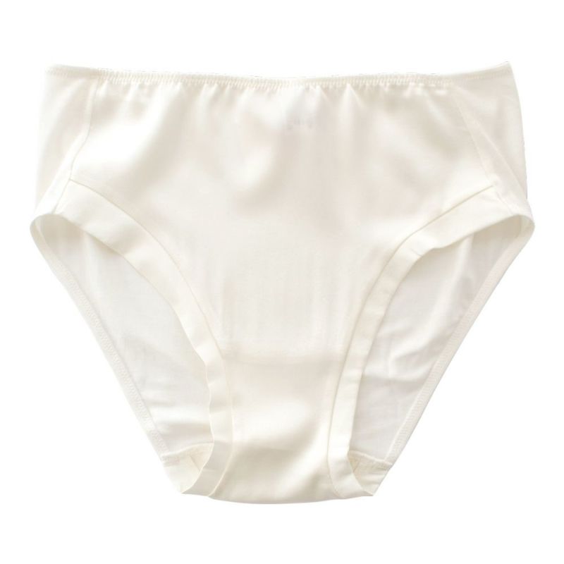 シルクサテン＆シルク絹紡糸 スタンダードショーツ 日本製