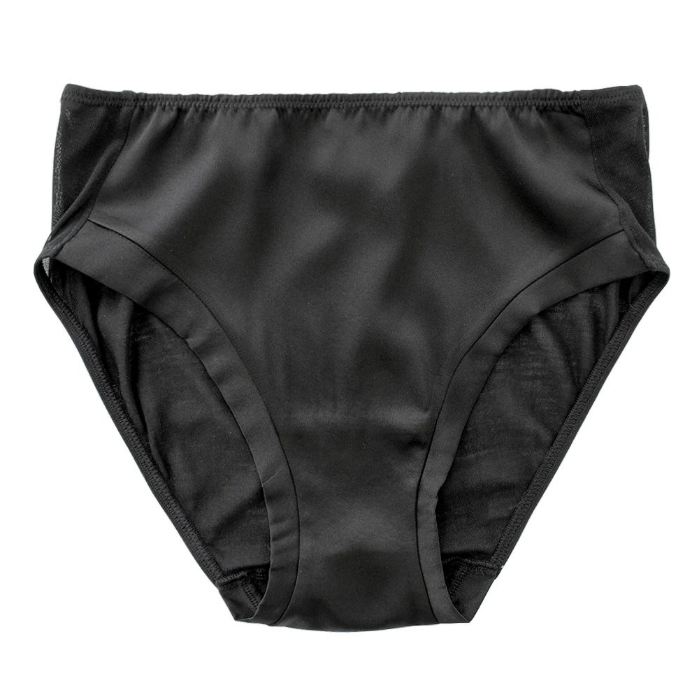 シルクサテン＆シルク絹紡糸 スタンダードショーツ 日本製