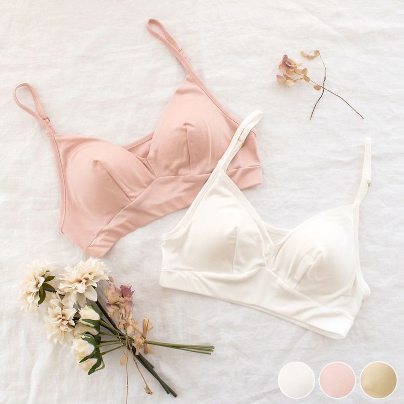 シルク100％スムース ブラトップ 日本製 正絹110g レディース ノンワイヤー