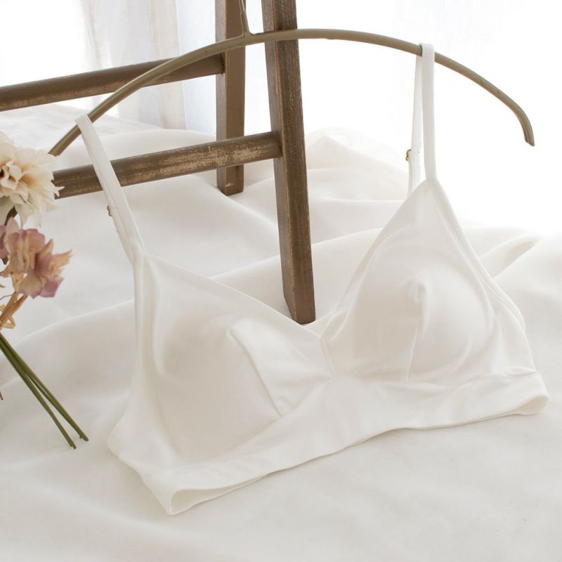 シルク100％スムース ブラトップ 日本製 正絹110g レディース ノンワイヤー