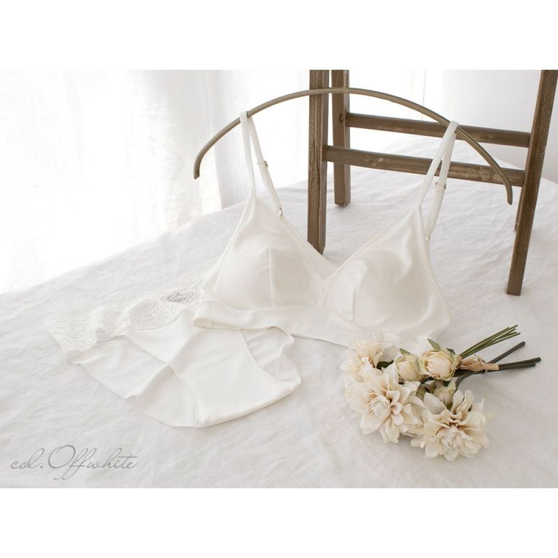 シルク100％スムース ブラトップ 日本製 正絹110g レディース ノンワイヤー