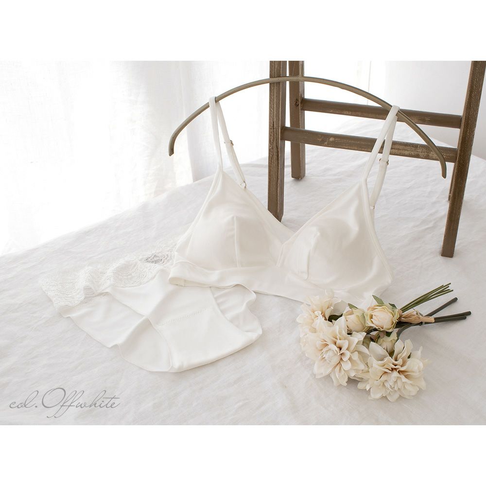 シルク100％スムース ブラトップ 日本製 正絹110g レディース ノンワイヤー