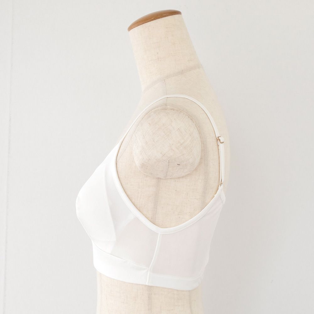 シルク100％スムース ブラトップ 日本製 正絹110g レディース ノンワイヤー