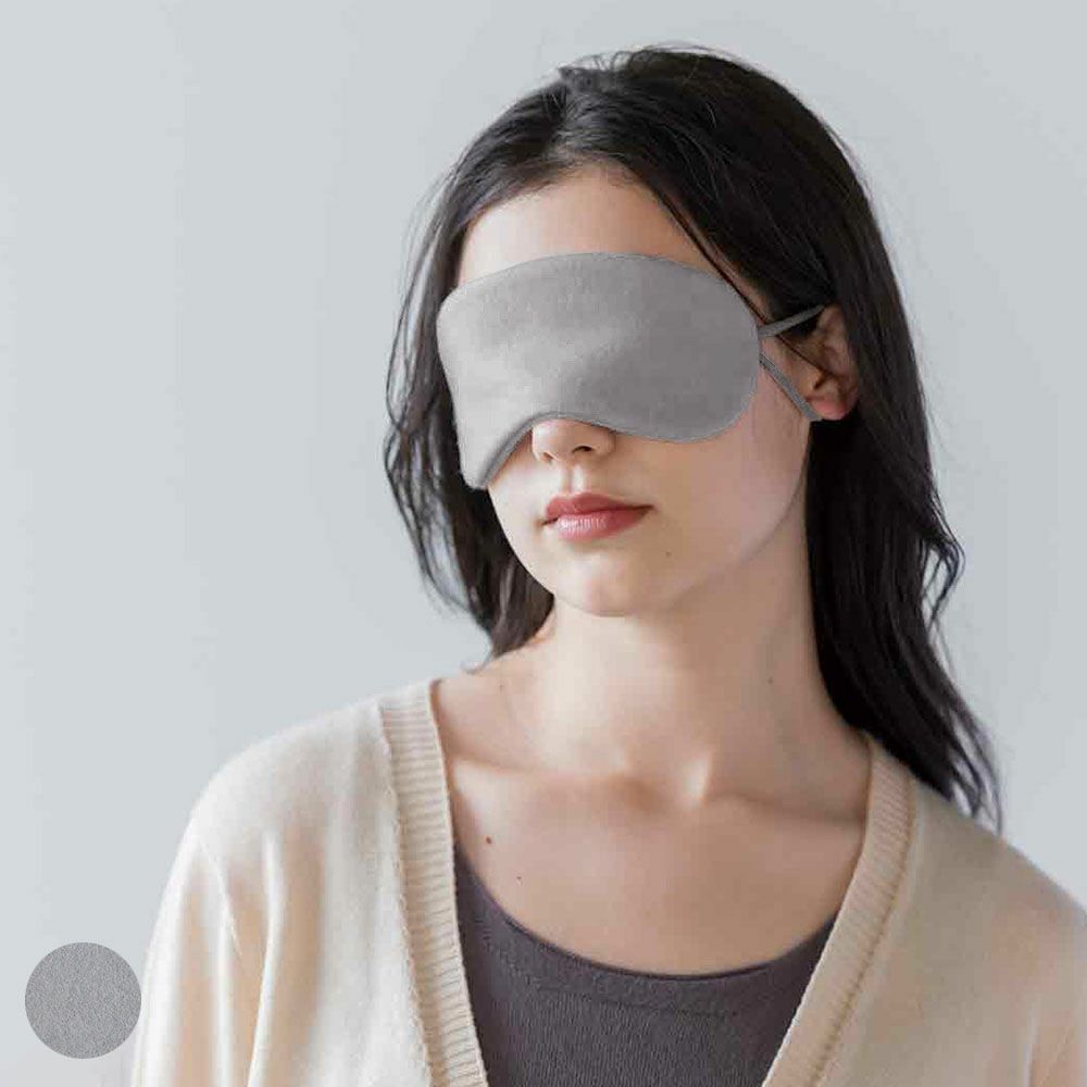 シルク100% ふわふわ加工 フリース アイマスク 日本製