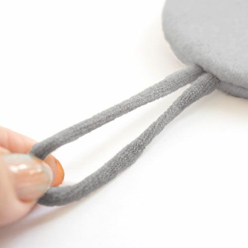 シルク100% ふわふわ加工 フリース アイマスク 日本製