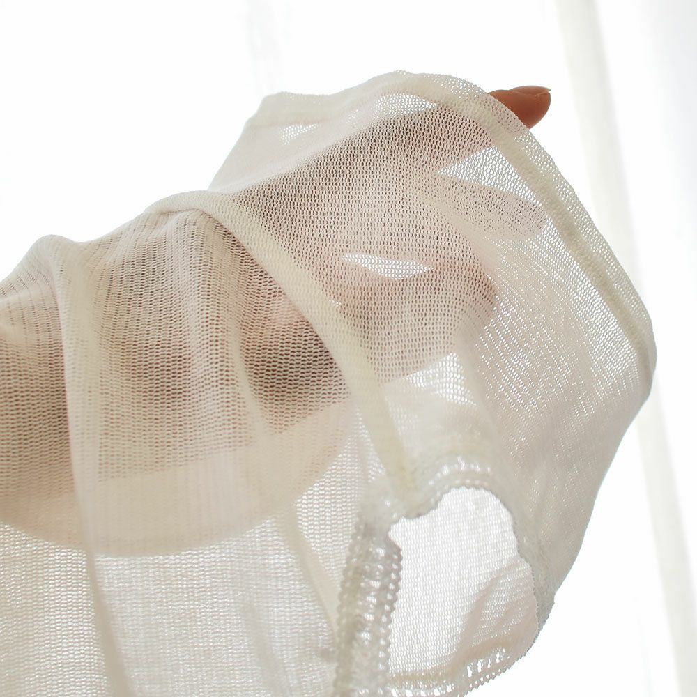 シルクの脇汗パッド付き サラチュール 汗取りインナー ショート丈 日本製