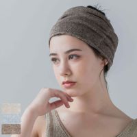 リネンシルク ターバンスヌード 日本製 縫い目のないホールガーメント