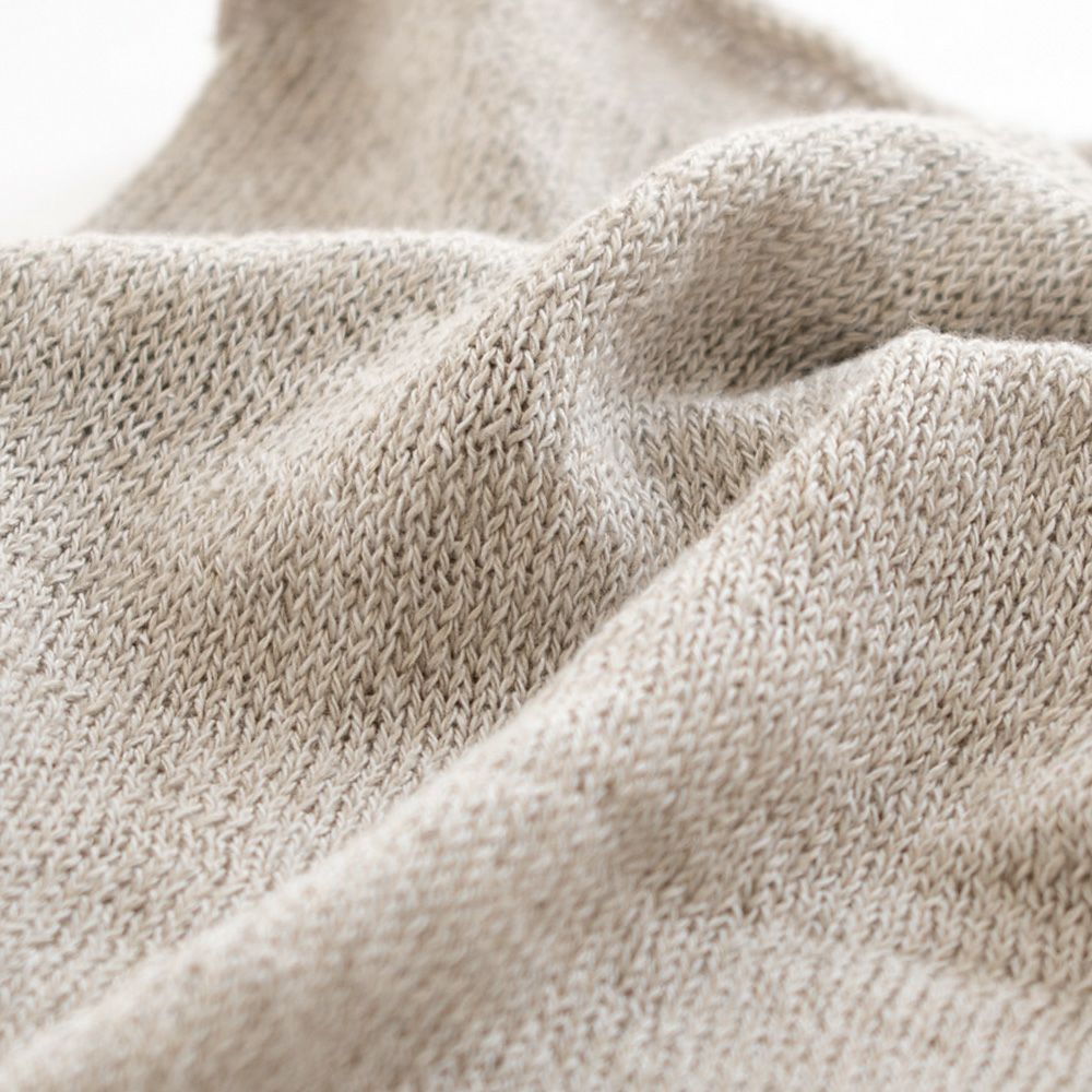 リネンシルク ターバンスヌード 日本製 縫い目のないホールガーメント