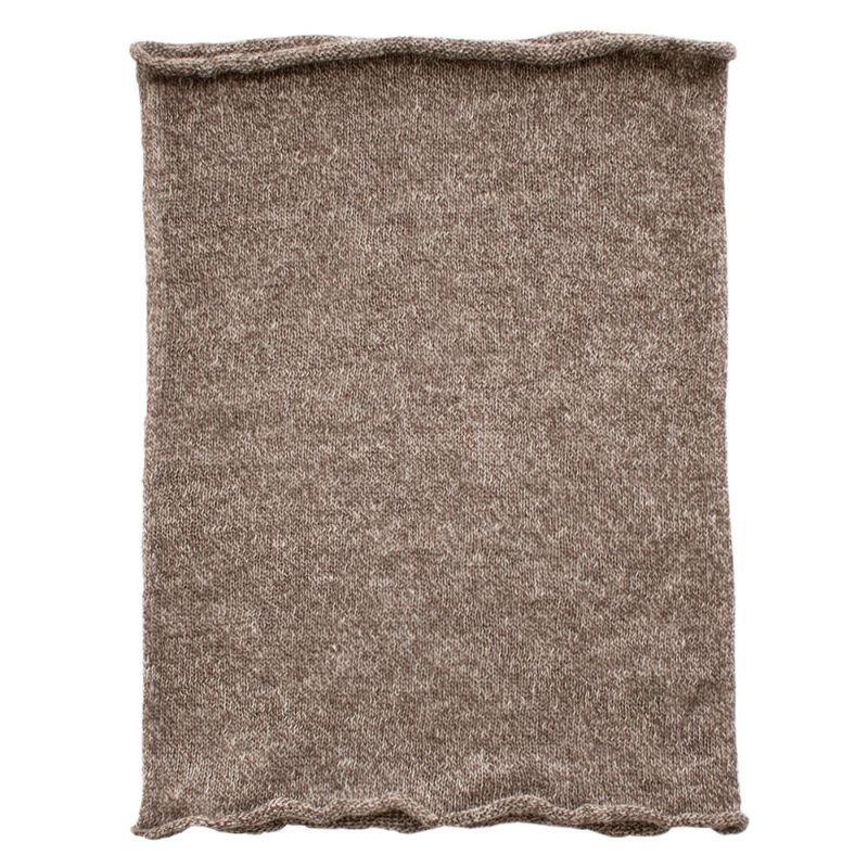 リネンシルク ターバンスヌード 日本製 縫い目のないホールガーメント