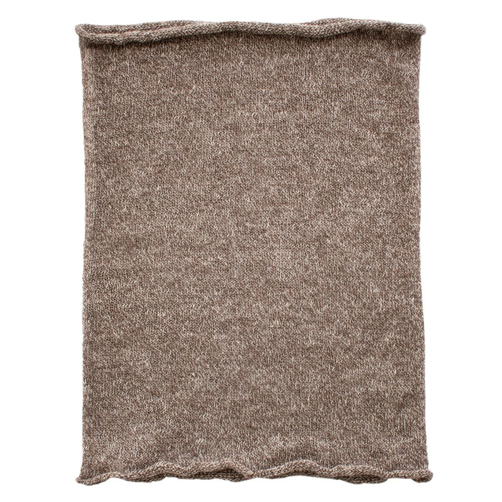 リネンシルク ターバンスヌード 日本製 縫い目のないホールガーメント