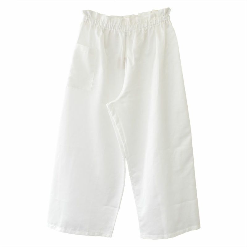 コットンシルクサテン ルームパンツ 日本製