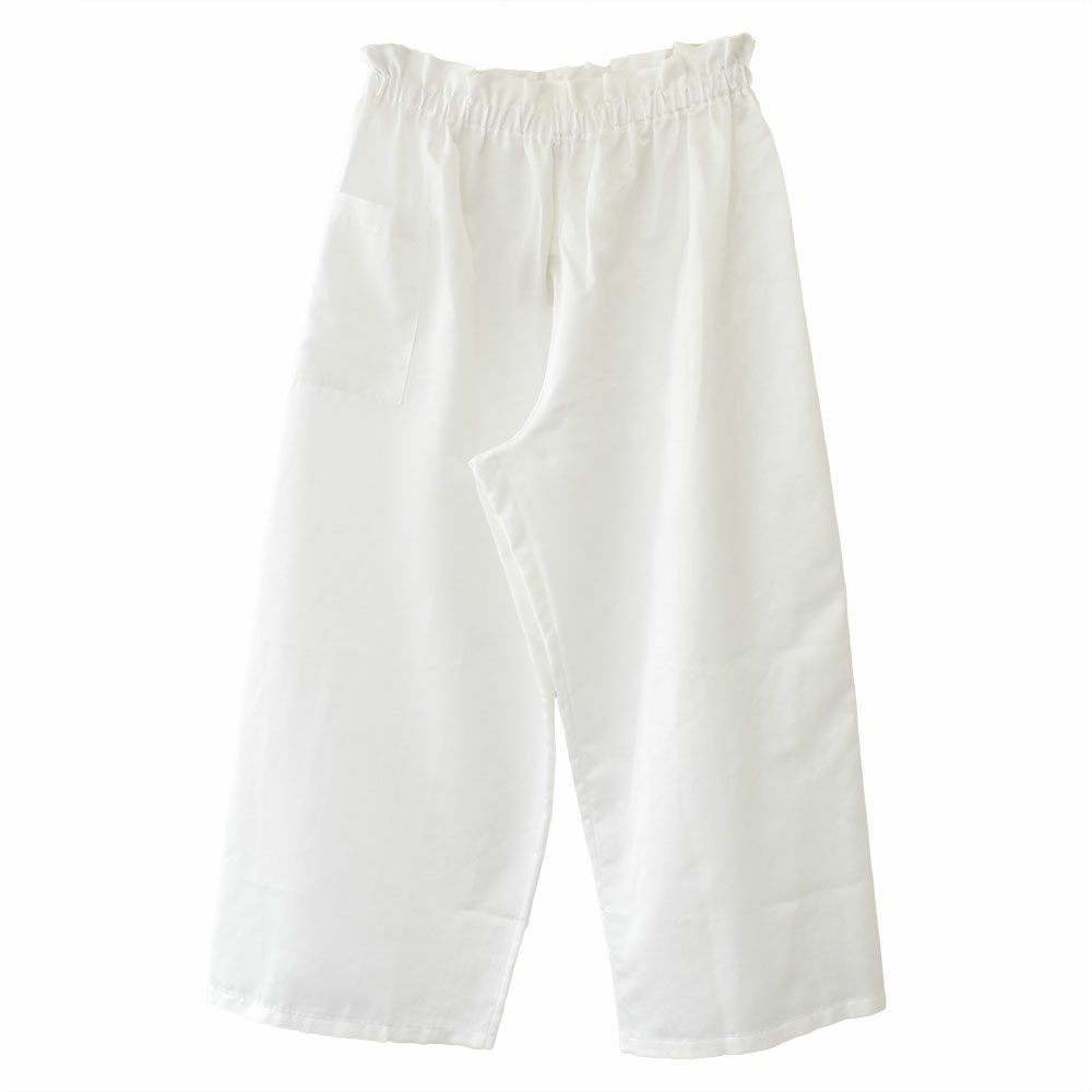 コットンシルクサテン ルームパンツ 日本製