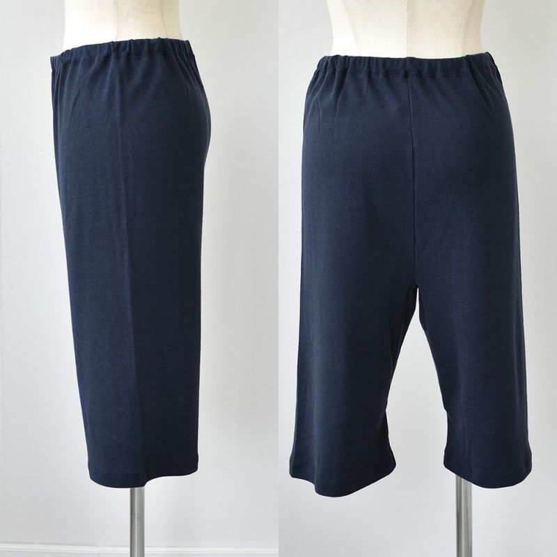 シルクコットン ハーフパンツ 日本製